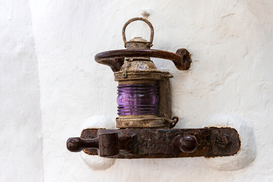 Old oil lamp