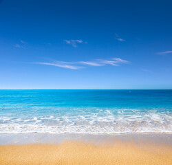 Beautful tropical sea and sandy beach