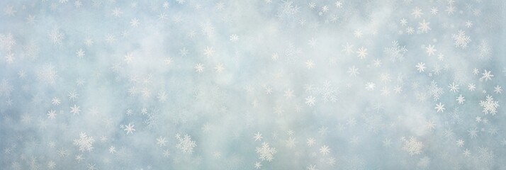 Snow winter banner background 