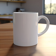 cup of coffee mock up, ai generated
