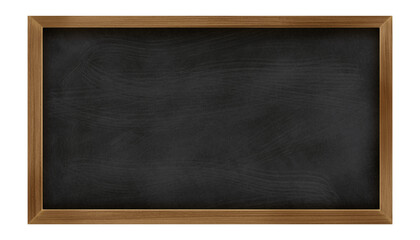 blank blackboard isolated on white