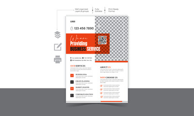  Corporate modern and Minimalist Business Flyer design Template 