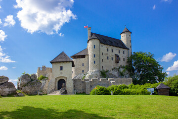 Fototapeta na wymiar The Bobolice Castle, Poland, Europe