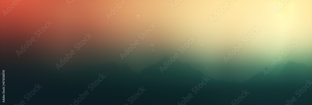 Poster abstract green red gradient light background