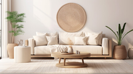 Modern living room interior design: a combination of comfort, luxury and contemporary decoration
generativa IA