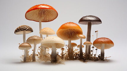 mushroom on isolated background