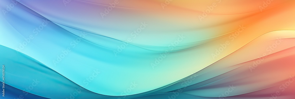 Poster abstract blue red gradient background