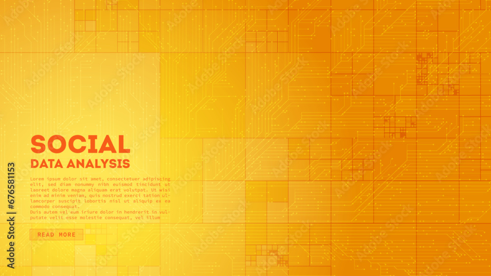 Poster Big Data cloud computing. Blockchain visualiztion. Social network information complexity.