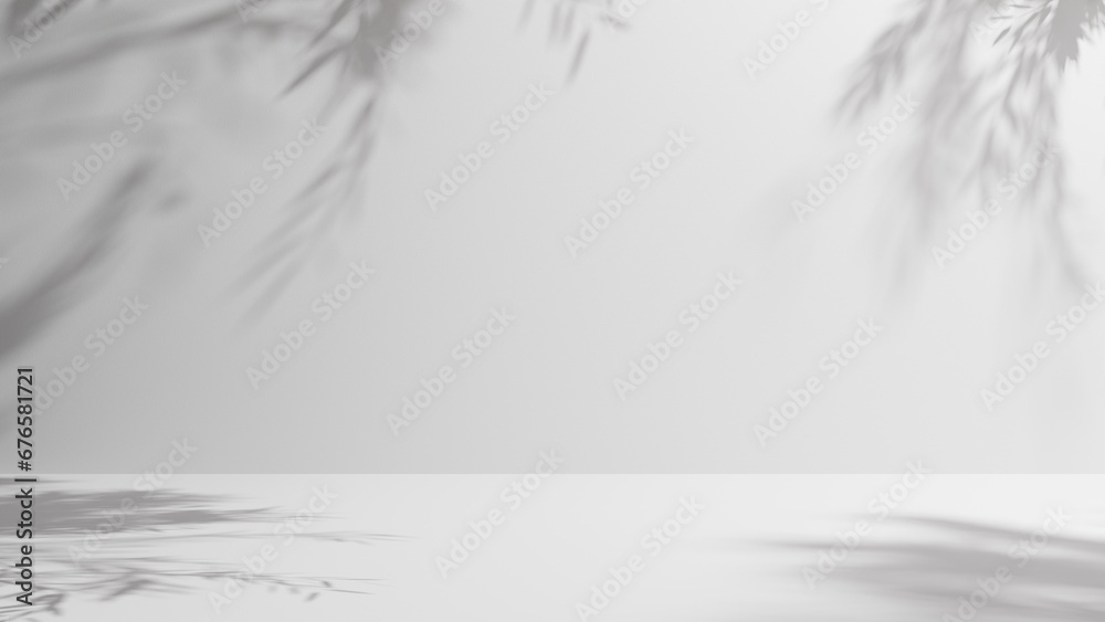 Poster white abstract empty background plaster stucco wall and white blank floor gray and white gradient an