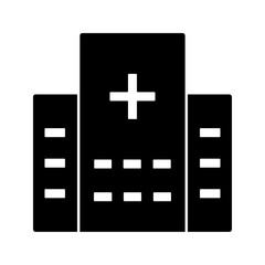 Fototapeta premium Hospital icon PNG file