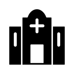 Obraz premium Hospital icon PNG file