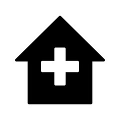 Obraz premium Hospital icon PNG file