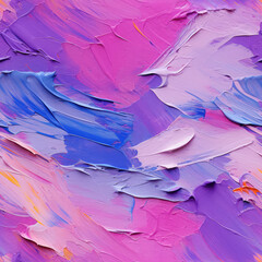 Colorful Brushstroke Artistic Design Background