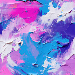 Colorful Brushstroke Artistic Design Background