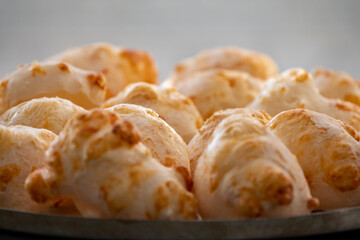 Traditional tapioca biscuits or cheese bread from Minas Gerais. Polvilho azedo