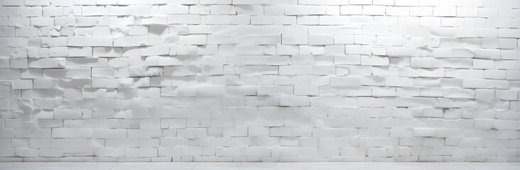Muro de ladrillo blanco