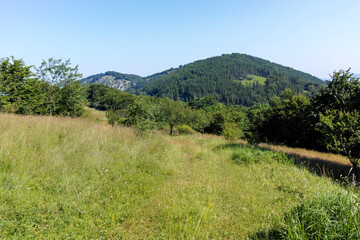 Landscape of Erul mountain near Kamenititsa peak, Bulgaria