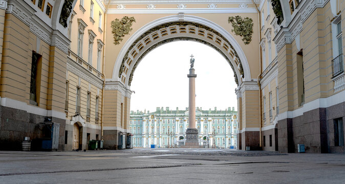 Saint Petersburg, Russia, July 22, 2023: Bolshaya Moskovskaya Street