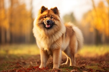 Eurasien Dog Generative Ai