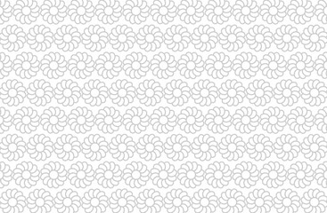 floral and plant seamless pattern background