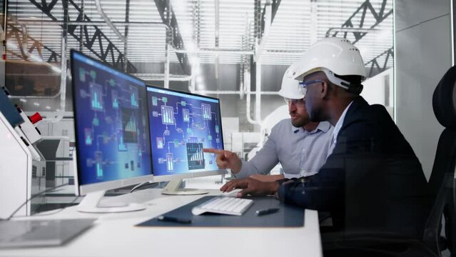 Industrial Data Automation System On Computer