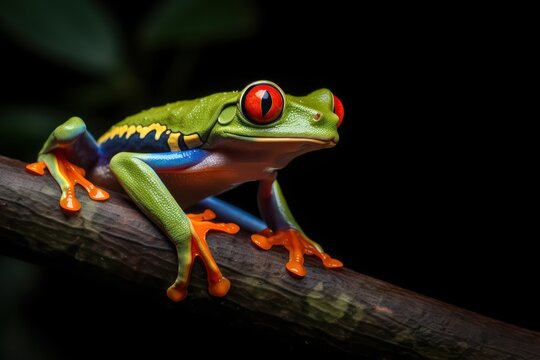 Frog,red eyed tree frog