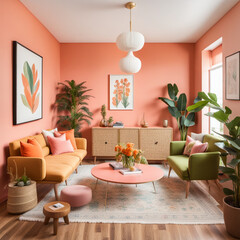 living room, for inspiration, for composing designer work, desktop background, video call background, commercial work and more.