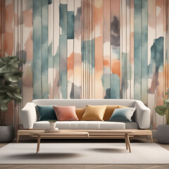 living room, for inspiration, for composing designer work, desktop background, video call background, commercial work and more.