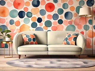 living room, for inspiration, for composing designer work, desktop background, video call background, commercial work and more.