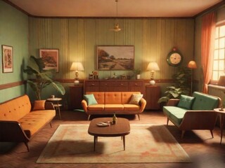 living room, for inspiration, for composing designer work, desktop background, video call background, commercial work and more.
