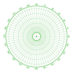 green radar circle screen png
