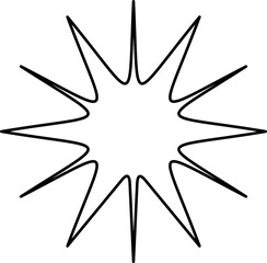 star isolated icon