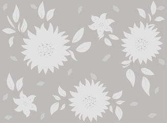 Simple floral abstract background. Celebration, holiday, invitation, banner, poster, greeting card, party.