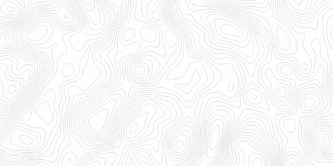 Abstract background with waves Topographic map. Geographic mountain relief. Abstract lines background. Contour maps. Vector illustration, Topo contour map white background, Topographic contour line.