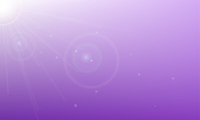 Vector Infinity lens flare symbol with sky