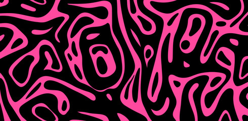 Abstract hand drawn seamless pattern background