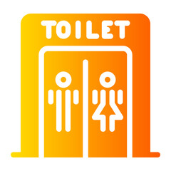 toilet Gradient icon