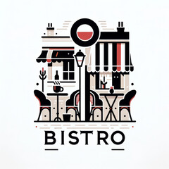 Bistro Cafe Illustration