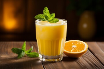 Start Your Day Right with a Vitamin Packed Orange Julius under the Soft Morning Sunlight