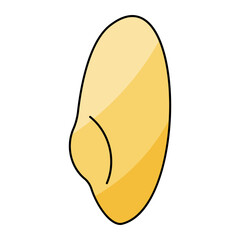 shell sea summer vacation colored seafood icon