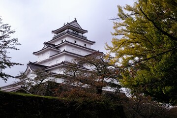 Fototapeta premium 【福島】鶴ヶ城（若松城）