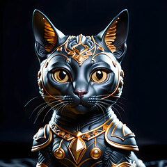 Sugar Art's Beautiful Battle Royale: The Artistic Realm of Diverse Warrior Cats.(Generative AI)