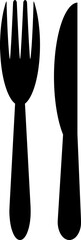 Knife and fork