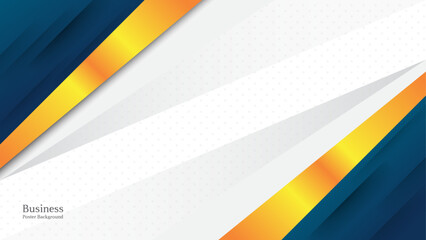 abstract corporate background with blue and gold color. vector illustration