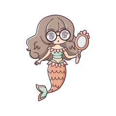Chibi Anime Character Design Illustration