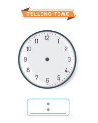 Telling Time Blank 2