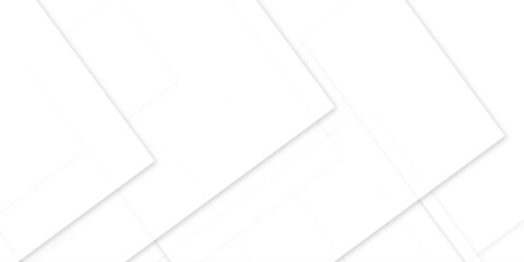 Abstract background with white gray color line pattern background .squares in bright light with soft shadows as pattern .space futuristic design concept .abstract triangle vector illustration .