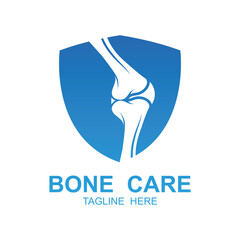 Bone Care Logo, Body Health Vector, joint care logo. Design For Bone Health, Pharmacy, orthopedic Hospital, chiropractic hospital and Health Product Brand