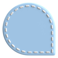 Fototapeta premium Price tag. Price label. 3D illustration.
