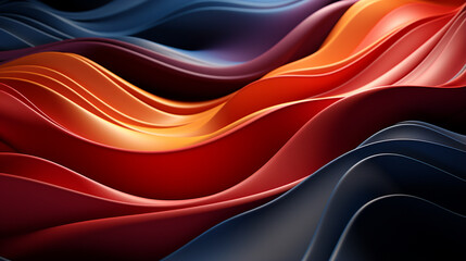 abstract red wave HD 8K wallpaper Stock Photographic Image 